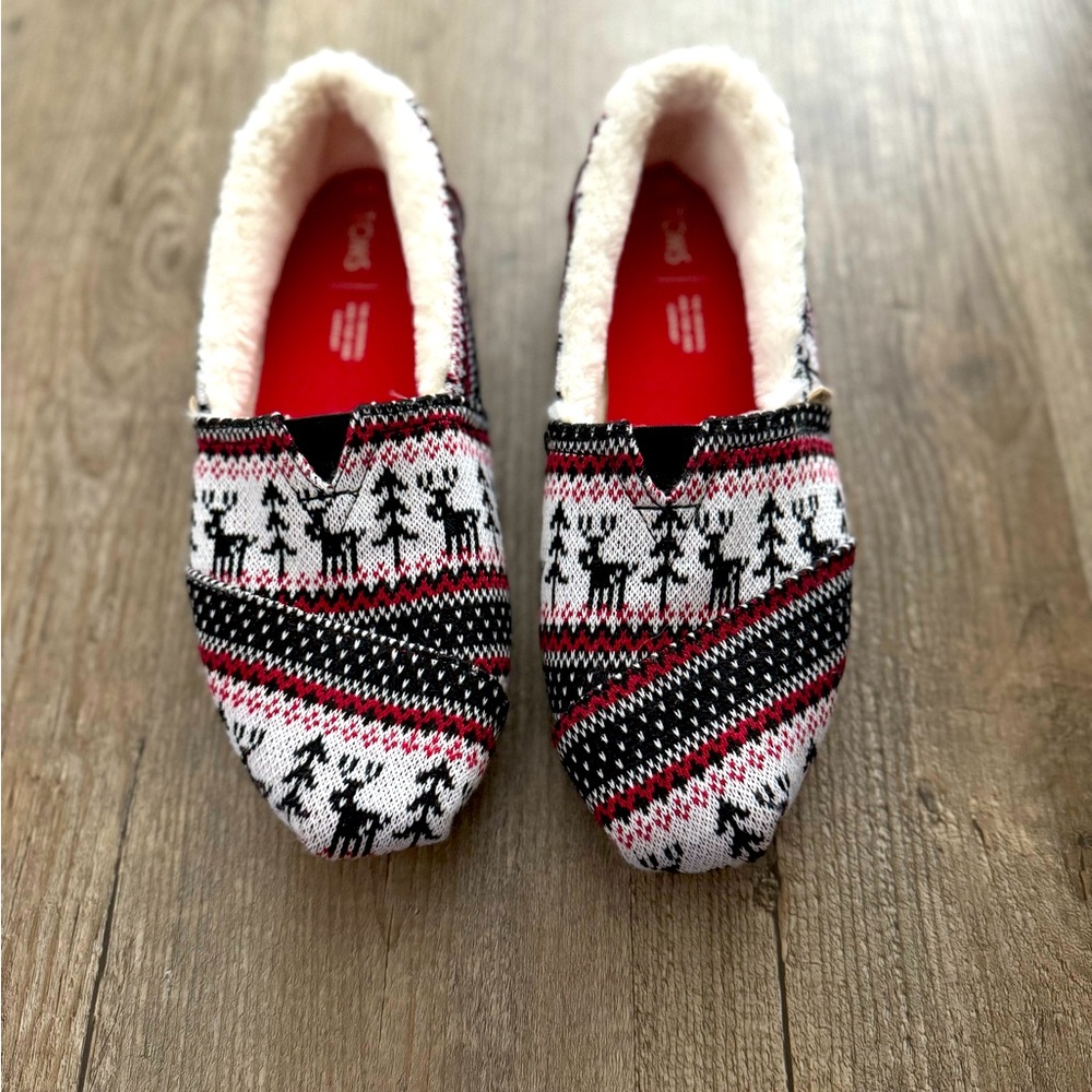 Toms Limited Edition Winter Shoes Size 8